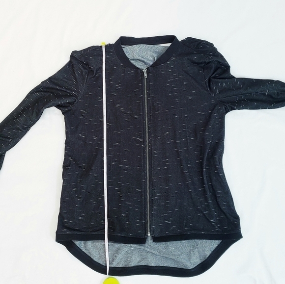 NWT BCBGeneration Drape Back Track Jacket Sweatshirt Athleisure - Picture 8 of 10